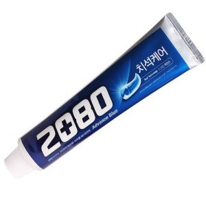 2080 애경 어드밴스블루 치약 치석케어
