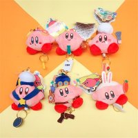 별의커비 동전지갑 kirby game 귀여운 플러시 장난감 drawstring 펜던트