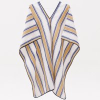 Ramie kaftan_yellow stripe