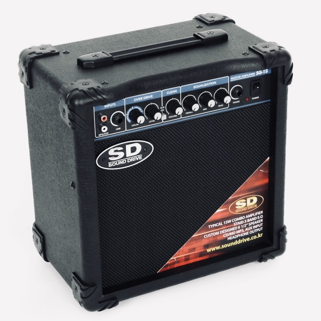 Sound Drive SG-15 사운드드라이브 연습용 기타앰프 15와트
