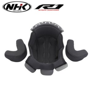 NHK R1 전용 내피 세트 라이너 Liner 탈부착 세척 헬멧 패드