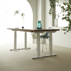 에렉투스 원목 월낫 오크 리낙 서재 수제 테이블 모션데스크 책상 1600