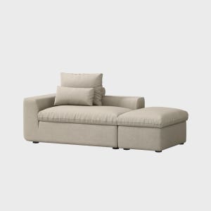 알로소 홀리데이미니 2인소파 패브릭소파 (싱글베드, 모듈소파, 솔라패브릭, 좌형)