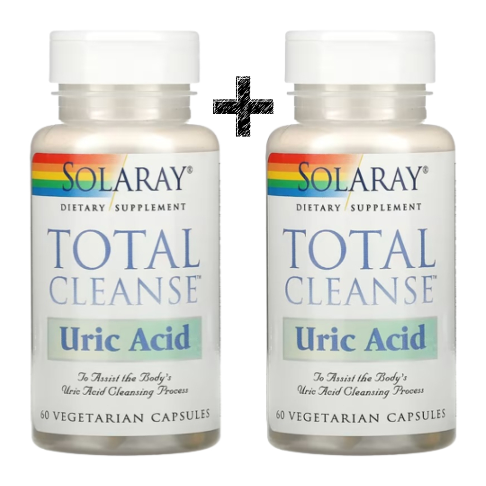솔라레이 토탈 클린즈 Uric acid 요산 60정 2통세트