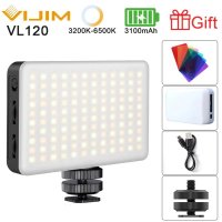 카메라 조명 사진 VIJIM VL120 LED 비디오 라이트 3200k-6500K