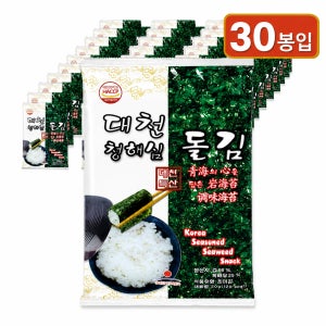 동양수산 대천김 청해심 돌김 전장 20g 30봉 명절선물