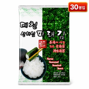 동양수산 대천김 선해심 파래김 전장 20g 30봉 명절선물
