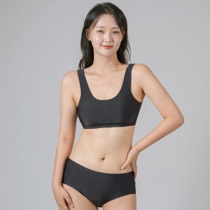 필굿웨어 래쉬가드 노와이어 이너브라팬티세트 GBP5491