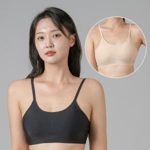 필굿웨어 래쉬가드 노와이어 끈 이너브라 GB5591