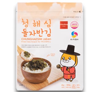 동양수산 청해심 대천김 돌자반김 60g 12봉/ 카톤박스 출고