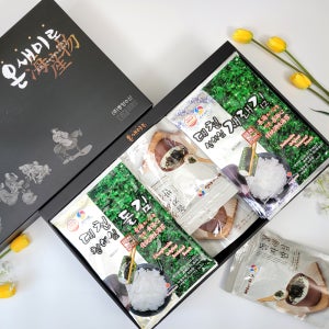 동양수산대천김 조미김 명절 선물 셋트/ 돌김전장10봉,재래김전장10봉,돌자반김4봉/ 선물용박스 기본/ 택배박스 재포장 출고