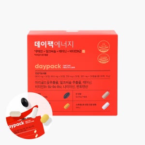데이팩 에너지 밀크씨슬 비타민B 루테인 테아닌 피곤할때 올인원 영양제 30포, 1개