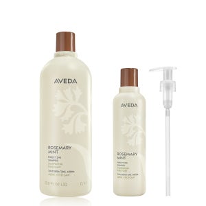 [정품증정][단독] 로즈메리 민트 리터 샴푸 세트_쿨링 샴푸 (+샴푸 250ml&펌프)
