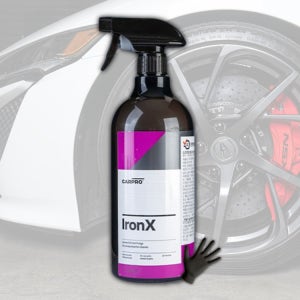 카프로 아이언 엑스 1L 철분제거제 분진 리무버 휠세정제 클리너 장갑