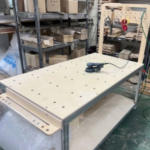 국내주문제작 원목 작업대 / 목공 작업대 / 공구 작업대