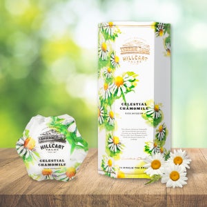 힐카트 테일즈 셀레스티얼 캐모마일 14모슬린 모슬린 티백 허브차 무카페인 Hillcart