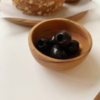 티크 우드 소스볼 - Teak wood sauce bowl