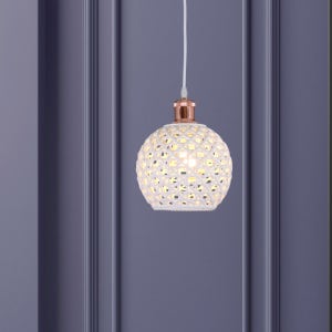 아라 1등 화이트 도자기 펜던트 식탁등 인테리어조명 카페 모던스타일 조명등