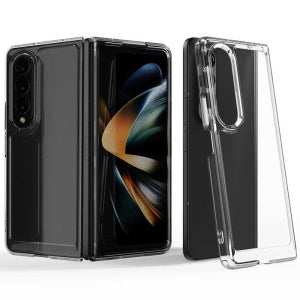 이지스 크리스탈 생폰 풀커버 케이스 투명, 갤럭시Z 폴드4