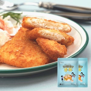 가시제거연구소 통 순살 가자미 생선까스 550g+550g