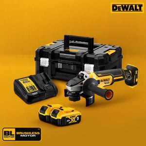 디월트 125mm 충전그라인더 DCG405P2 브러쉬리스 (20V/5.0Ah)