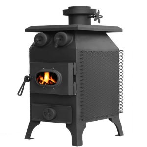 꾸버스 백두40 일반형 화목난로 장작 나무 펠렛 난로 가정용 업소용