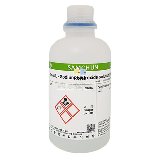 묽은 수산화<b>나트륨</b>용액 0.1mol (S0598) 500ml 시약 화공약품