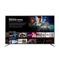 대화면 65인치 텔레비전 유튜브 넷플릭스 시청 4K TV