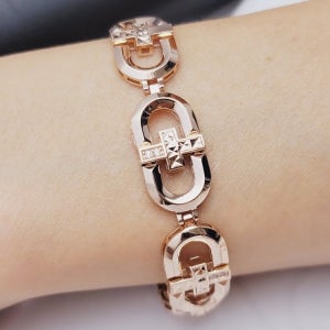 14k 18k 데일리 팔찌 체인 크로스