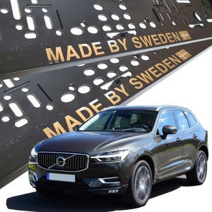 볼보 번호판 가드 XC60 세련된 스웨덴 메탈 스킨 1P