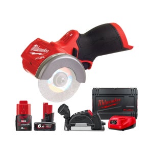밀워키 M12 FCOT-632X 충전 컷 오프 툴 그라인더 76mm 12V 6.0/3.0Ah