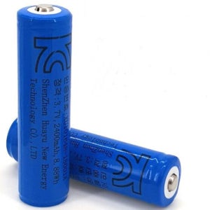 18650 배터리 2000mAh 18650 충전지 보호회로3.7V 충전지