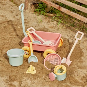 [모던하우스] 모래놀이 장난감 샌드토이 캠핑 핑크 웨건세트