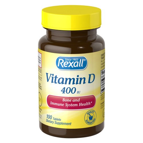 Rexall Vitamin <b>비타민 D</b> 400 IU 100정