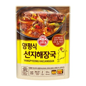 오뚜기 양평식 선지해장국 500g, 1개