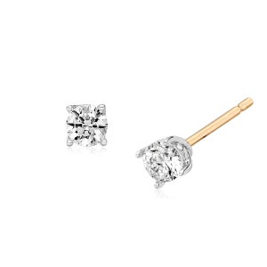 데이지 18K골드 GIA 3부 다이아몬드 귀걸이 DS0017E03