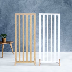 우드톡 이동식 파티션 스트라이프 공간분리 인테리어 가벽 가림막 칸막이 520 x 1240