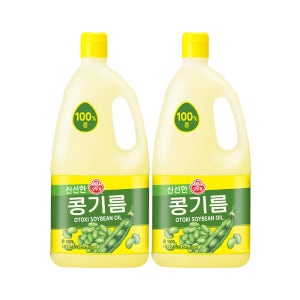 오뚜기 식용유 콩기름 1.8L 2개