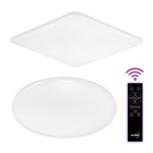 LED 색변환 리모컨 방등 60W 밝기조절 플리커프리 시스템 타이머 사각 원형 장수