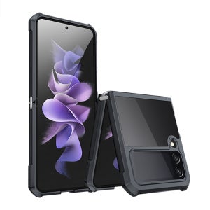 제로스킨 댕돌 충격보호 범퍼 케이스 블랙, 갤럭시Z 플립4