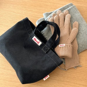 [Ossl] 오슬 스티치 린넨 코듀로이 골덴 토트백 미니 에코백 핸드메이드 가방