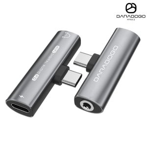 바라보고 USB C타입 3.5mm PD 고속충전 젠더 A00