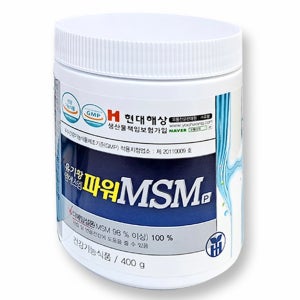 [제조사직배송]최신제품 유황닷컴 파워MSM 400g