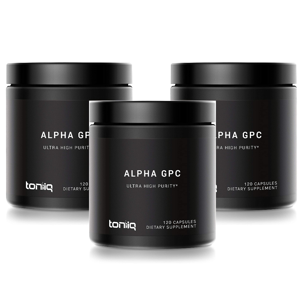 토니크 <b>콜린알포세레이트 알파 GPC</b> 고순도 600mg 120정 3병