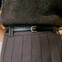 [룩캐스트] 제이드 레더 벨트 / JADE LEATHER BELT_8colors