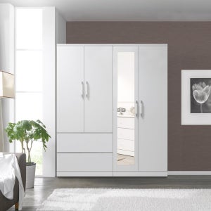 솜씨방 라온 1600 장롱세트 투서랍장 전신 거울 이불장