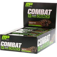 mp 머슬 팜 크런치 초콜렛 칩 바 63g 12개 초코케잌맛 1회 단백질 20g wpi 분리유청 Combat Crunch Chocolate Chip