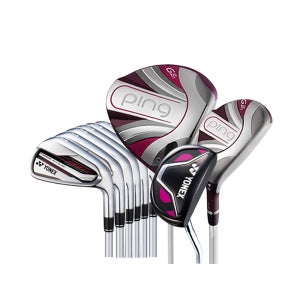 핑 GLE2 요넥스엘리트 조합 여성골프채풀세트(10개) 선택1 드라이버 유틸 7아이언 퍼터