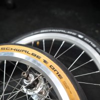 Brompton SCHWALBE 브롬톤용 슈발베 원 타이어 (탠월/올블랙)