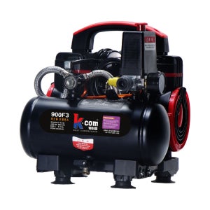 케이콤 콤프레샤 오일리스 소형 에어 저소음 900F3